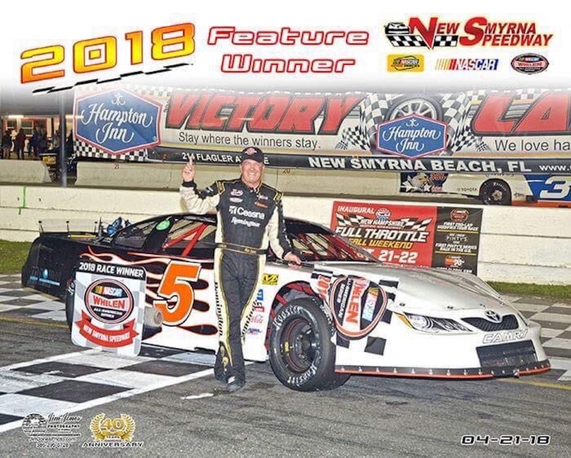 Late Models At New Smyrna Speedway Mike Skinner The Gun Slinger